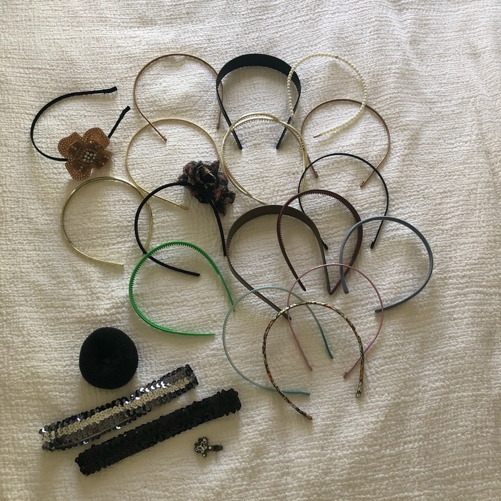 21-piece Headband and Hair Accessories Bundle